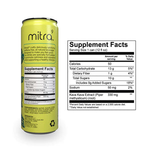 Mitra9 Kava Sparkling Lemonade