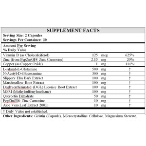 Terra Origin Healthy Gut Capsules w/ Vitamin D