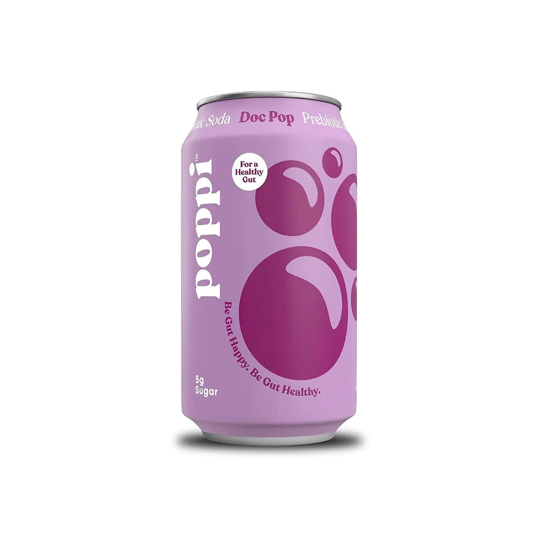 poppi, Doc Pop, A Healthy Sparkling Prebiotic Soda