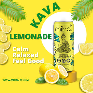 Mitra9 Kava Sparkling Lemonade