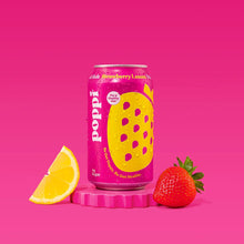 Load image into Gallery viewer, poppi, Strawberry Lemon, A Healthy Sparkling Prebiotic Soda
