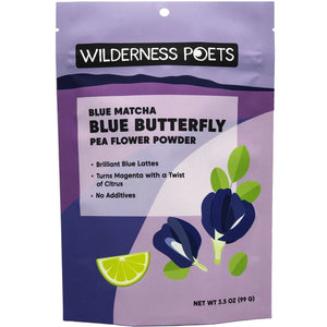 Wilderness Poets Blue Butterfly Pea Flower Powder