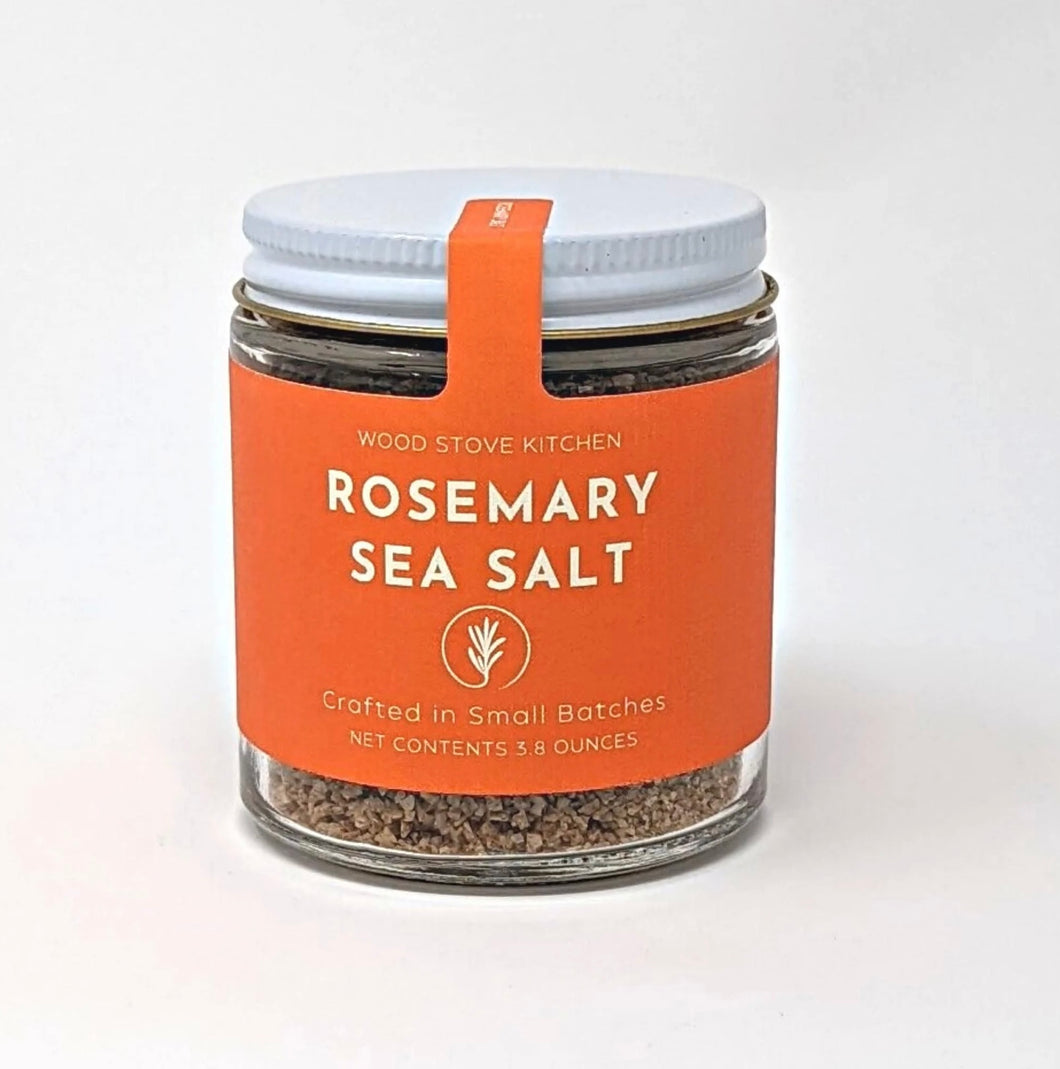 Wood Stove Kitchen Rosemary Sea Salt